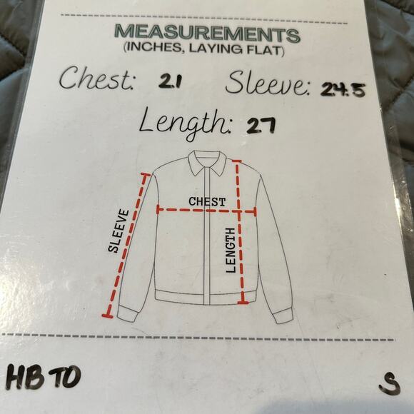 SPYDER Mens Quilted Bomber Jacket $169 NEW Size Small Tea Leaf Normcore Dadcore - Picture 6 of 13